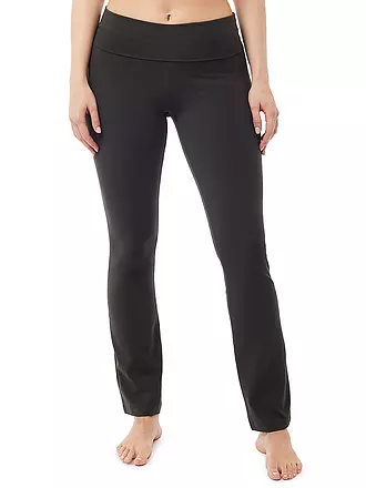MANDALA | Pantalon de yoga classique à taille rabattable pour femmes | olive